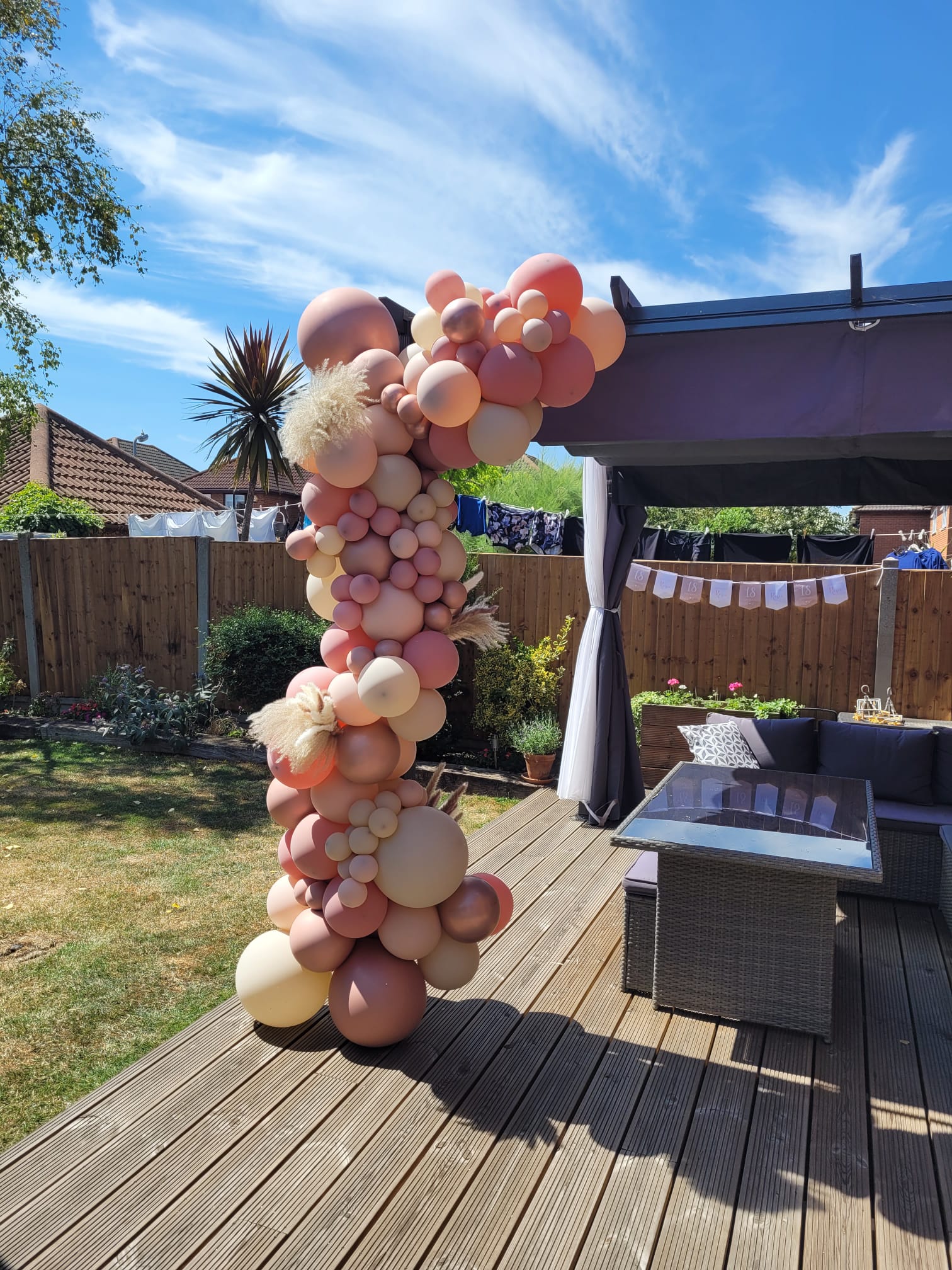 Organic Balloon Garlands